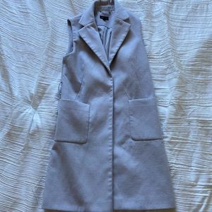Topshop sleeveless duster